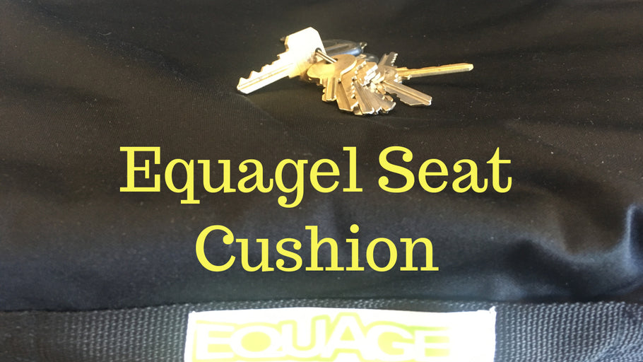 EquaGel Seat Cushion For Wheelchair [Also Great For Office Chair And Trucker Seat]