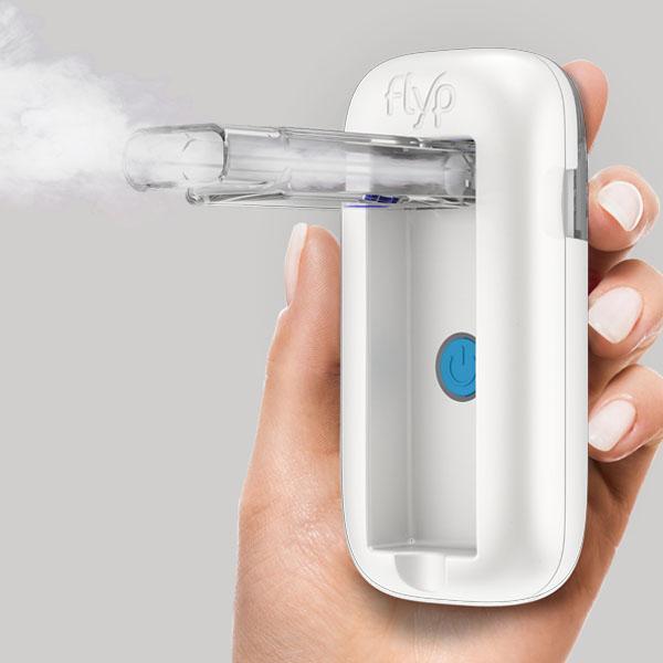 Get 5 Minute Breathing Treatments with the New Flyp Portable Nebulizer