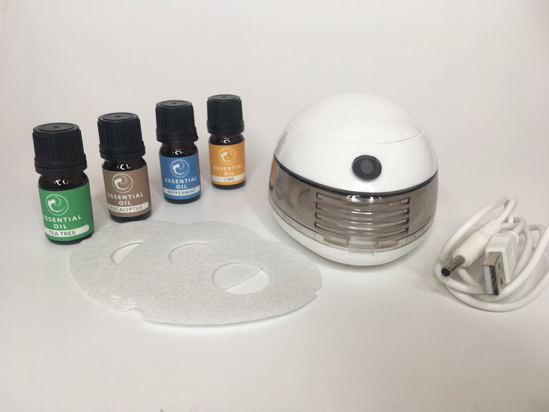 Essential Oil Diffuser and Aromatherapy Kit Portable $19