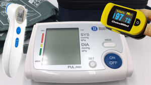 Buy Essential Home Diagnostic Bundle/ Track Your Blood Pressure, Oxygen Saturation, & Temperature