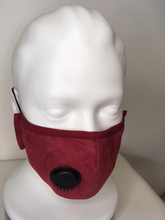 Load image into Gallery viewer, Cloth Dust Mask with Adjustable Straps and Disposable Filters